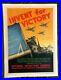 WWII-WW2-Original-War-Poster-Invent-for-Victory-US-Army-Navy-Airforce-Homefront-01-vhj