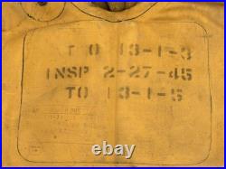 WWII WW2 U. S. ARMY AIR FORCE Life Preserver Mae-West Vest TYPE B4 Spec No. 3135