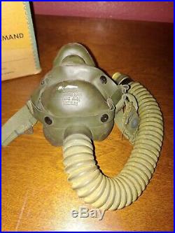 WWII / WW2 U. S. Army Air Force, TYPE A-14 Oxygen Mask, Size Medium