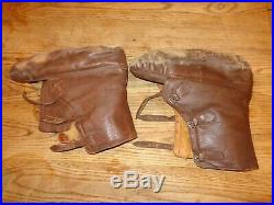 WWII WW2 US Army Air Force USAAF Flight Boots G. H. Bass& Co. Moccasins