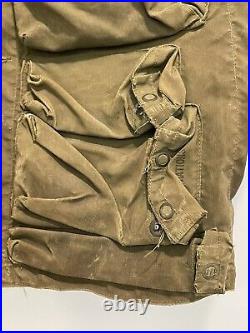 WWII WW2 US Army Air Forces Type C-1 Sustenance Vest Breslee Theater Worn Patina