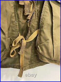 WWII WW2 US Army Air Forces Type C-1 Sustenance Vest Breslee Theater Worn Patina