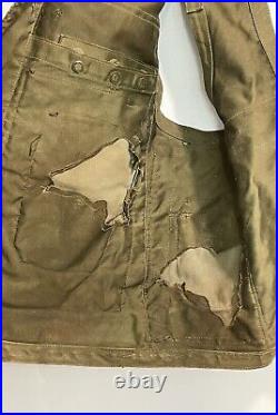 WWII WW2 US Army Air Forces Type C-1 Sustenance Vest Breslee Theater Worn Patina