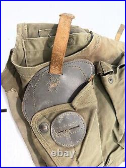 WWII WW2 US Army Air Forces Type C-1 Sustenance Vest Breslee Theater Worn Patina