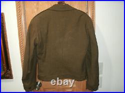 WWII World War 2 US Army Air Force Ike Jacket Uniform with Hat Belt Pants Tie