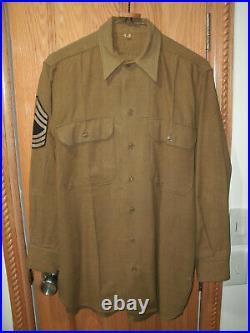 WWII World War 2 US Army Air Force Uniform Shirts Pants and Tie
