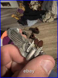 WWII era US Army Air Force Aerial Gunner wing pin