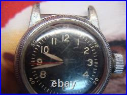 Waltham Ww II U. S. Army Air Force Wristwatch Parts Or Repair