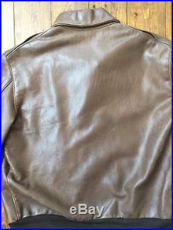 Willis And Geiger A-2 flight jacket. Size 40 US Army Airforce