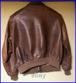 Willis & Geiger A-2 Flight Jacket WWII US Army Air Force Donald Duck Size 42