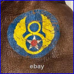 Willis & Geiger A-2 Flight Jacket WWII US Army Air Force Donald Duck Size 42