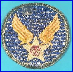 World War 2, Air Forces, US Army, RARE OD Border, Full Emb, Exc. Cond, #14
