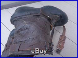 World War II A-6 Air Force US Army Boots w Zippers Wool Med U. S. Rubber Co As Is