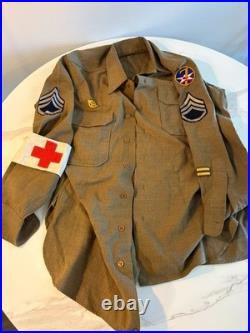 World War II United States 7th Army Air Force Staff Sergeant Medic
