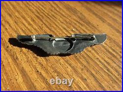 Ww 2 US Army Air Force AAF NAVIGATOR wing full size 3 inch Pin back sterling