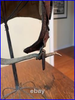 Ww II Army Air Forces Type A-11 Leather Flying Helmet-selby Shoe Co & Ao Goggles