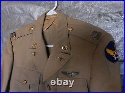 Ww11 Ww2 Us Army Air Force Officers Pilots Uniforms Named Bullion Wings