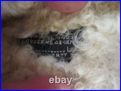 Ww2 U. S. Air Force Army Leather Wool Glove A-9a Large Crocetta Usaaf Brown