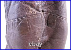 Ww2 U. S. Army Air Force Type B-1 Sheepskin Leather Flight Crew Trousers Orig