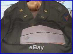 Ww2 Us Army Air Force Officer Uniform & Pink Hat & Pink Paints