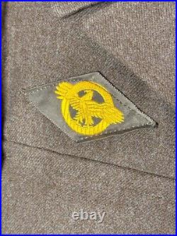 Ww2 Us Army Air Force Tunic With 8th Air Force Patch Named