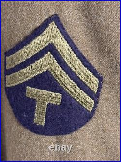 Ww2 Us Army Air Force Tunic With 8th Air Force Patch Named