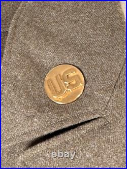 Ww2 Us Army Air Force Tunic With 8th Air Force Patch Named