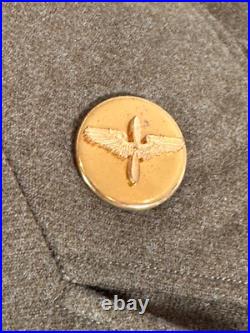 Ww2 Us Army Air Force Tunic With 8th Air Force Patch Named