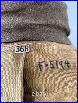 Ww2 Us Army Air Force Tunic With 8th Air Force Patch Named