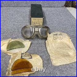 Ww2 Us Army Air Force Usaaf Chas Fischer Aviation Flight Flying Goggles