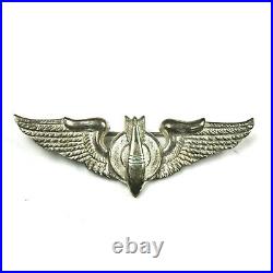 Ww2 Us Army Air Forces Corps Aaf Theater British Made Bombardier Wings Pin Back