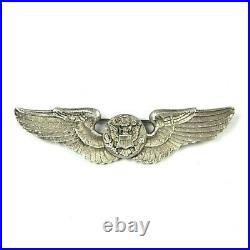 Ww2 Us Army Air Forces Corps Aaf Theater Chinese Made Aircrew Wings Pin Back Cbi