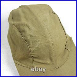 Ww2 Us Army Air Forces Od Cotton Visor Summer Flight Cap Type B-1 B1 Size 7 1/4