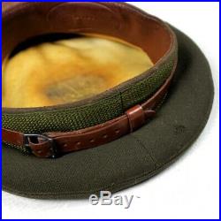 Ww2 Us Army Air Forces Usaaf Officer Dress Cap Visor Hat Od Wool Gabardine