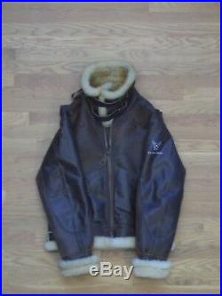 Wwii B-3 Us Army Air Force Bomber Jacket. High Quality Reproduction. Size 40