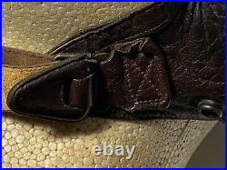 Wwii, Type A-11, Army Air Forces, Leather Pilot Helmet, Clean, Supple Leather