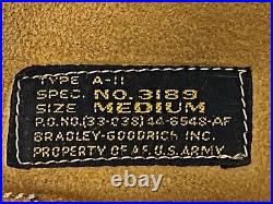 Wwii, Type A-11, Army Air Forces, Leather Pilot Helmet, Clean, Supple Leather