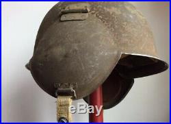 Wwii U. S. Army Air Force M3 Flyers Flak Helmet Gunner Original Vg Condition