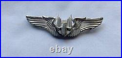 Wwii Us Army Air Force Air Gunner Wing Sterling Rare Variation