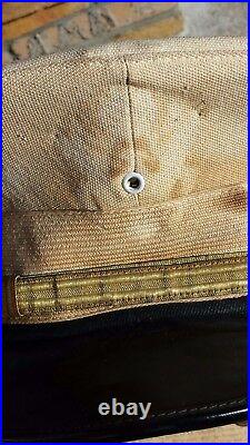 Wwii Us Army Air Force Major's Hat And Restricted Military Papers 1945