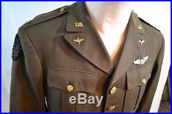 Wwii Us Army Air Force Officer's Ww2 Tunic Jacket Uniform 20th Air Force